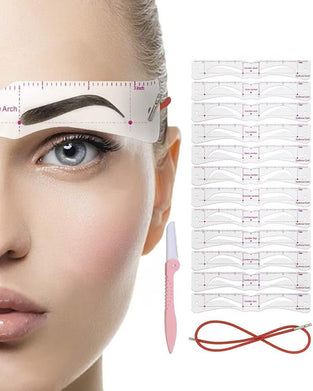 Réutilisable Pochoir À Sourcils Kit De Mise En Forme