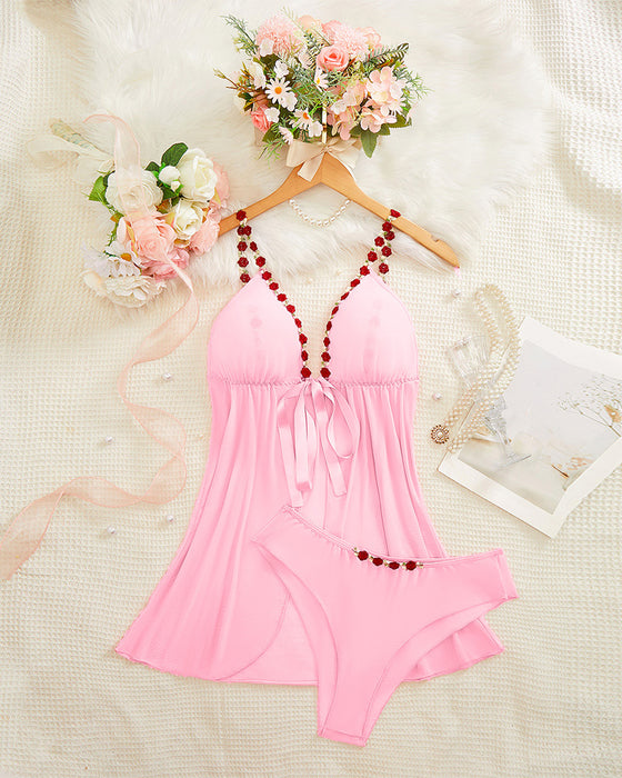 Chemise De Nuit Sexy Maille