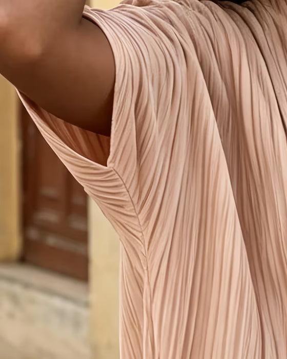 Blouse Manches Courtes Uni