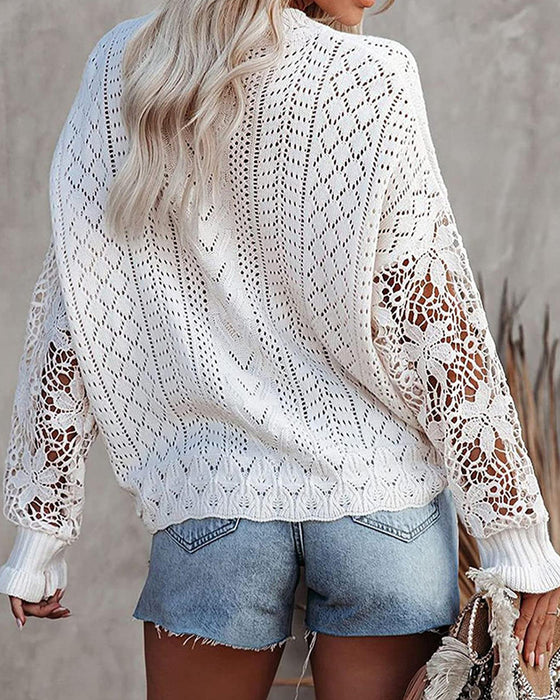 Pull Uni Col Rond