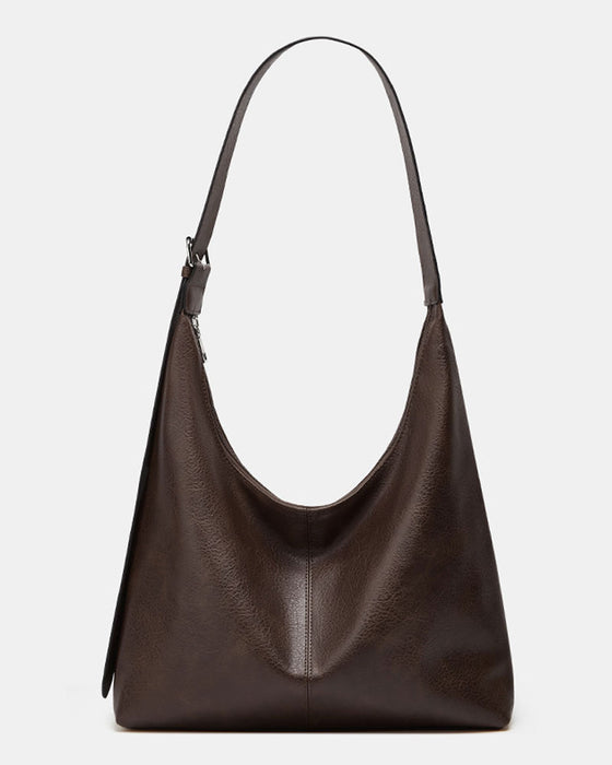Sac Femme Uni Pu Cuir Épaule