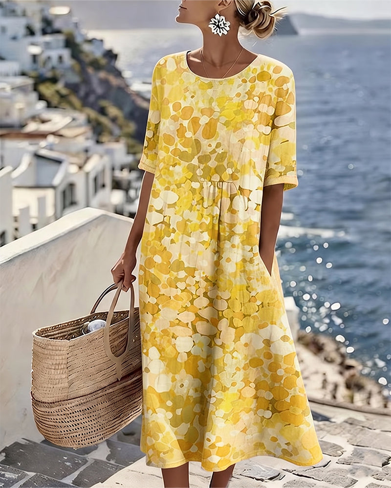 Robe Imprimée Loose