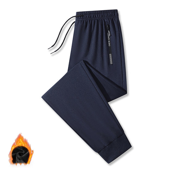 Pantalon Thermique Doublé Polaire Casual Actif