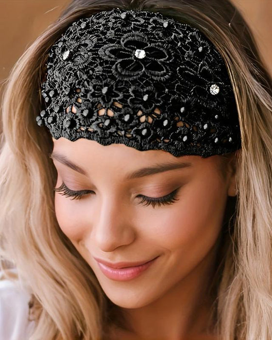 Bandeau Fleur De Prunier Ajouré