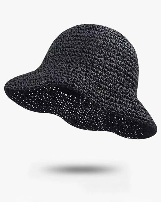 Chapeau Extérieur Tressé Paille