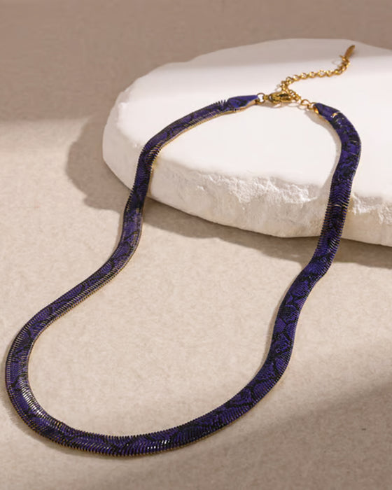 Collier Statement Serpent – Un Symbole de Mystère & de Pouvoir