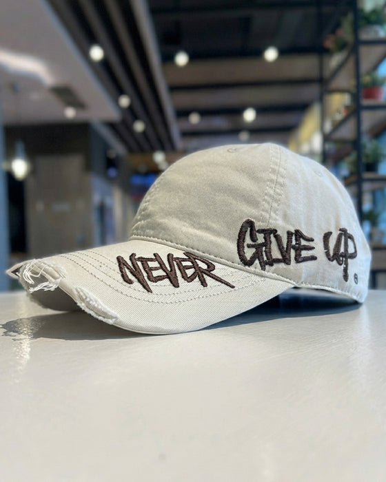 Chapeau Cool Unisexe Usé Brodé