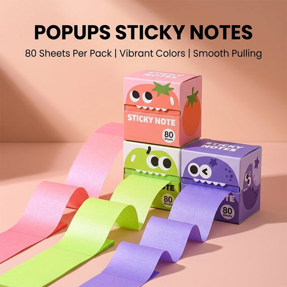 Notes adhésives Pop-up Monster