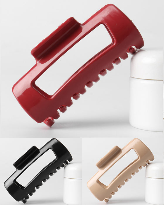 Pince À Cheveux En Silicone Souple, Protection Arrière De La Tête, Pince À Cheveux