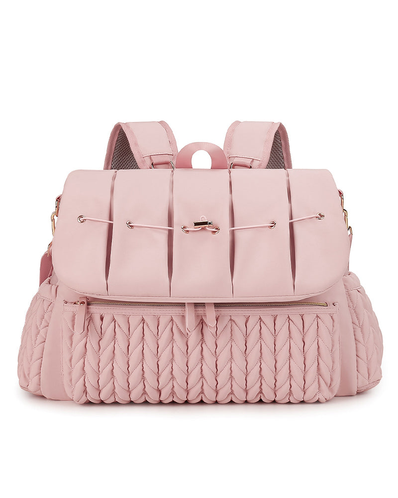 Sac Matelassé Double-Épaule Maman