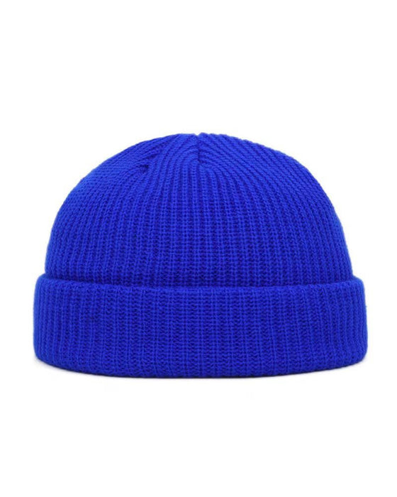 Bonnet Côtelé Tricoté Homme