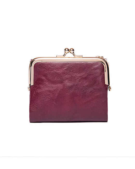 Mini Portefeuille Court Carré Mode Pour Femme