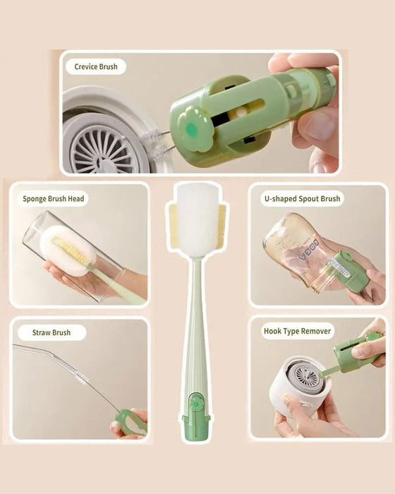 Brosse De Nettoyage De Bouteille 5-En-1