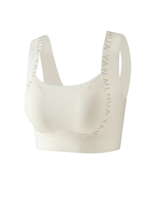 Sous-vêtement Sans Couture Bretelles Larges Haute Élasticité