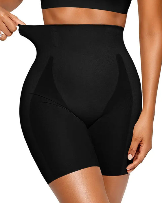 Gaine De Contrôle Du Ventre Shapewear Shorts Confortables Respirantes Pour Femmes Shorts Gainants Élévateurs De Fesses Taille Haute Sous-Vêtement Sans Couture Sous Robe