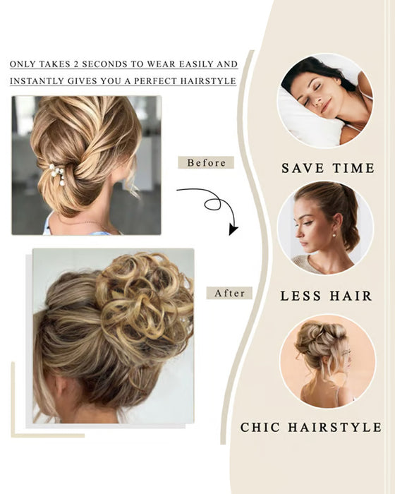 🔥Clips d’Extension pour Chignon✨