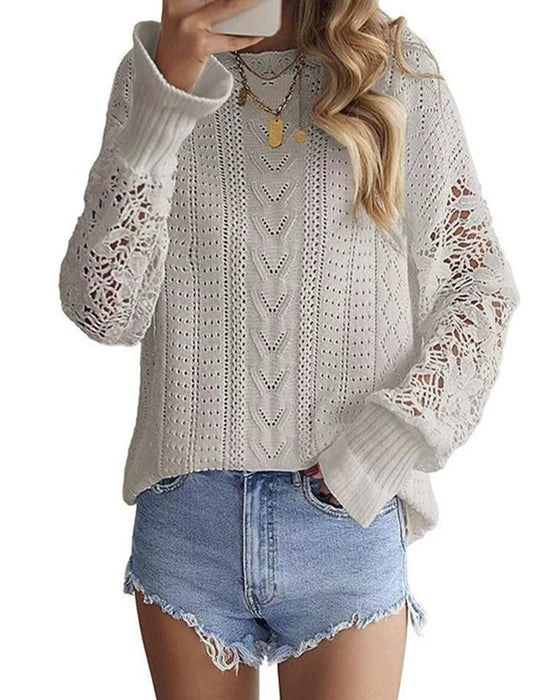 Pull Uni Col Rond