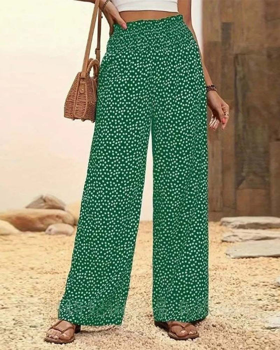 Pantalon Large – Décontracté, Stretch Et Ample