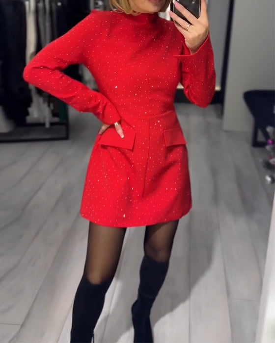 Robe Élégante Et Subtilement Scintillante