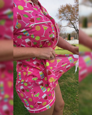 Ensembles Deux Pièces Bouteille De Vin Imprimé Décontracté