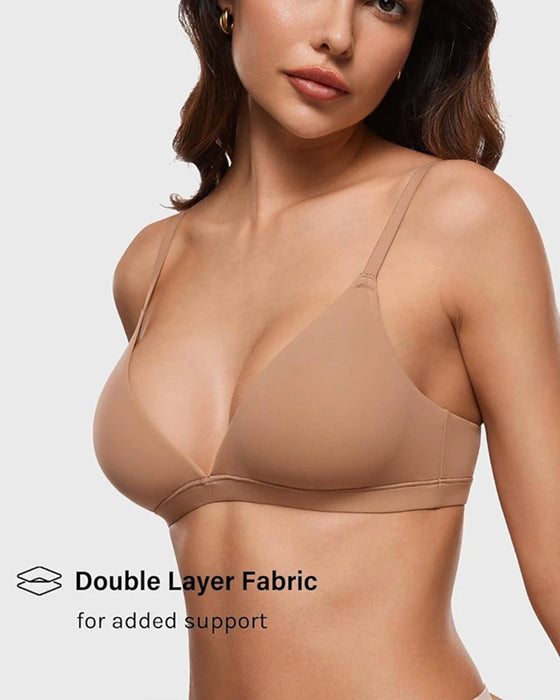 Lingerie Sexy Sans Armature Unie