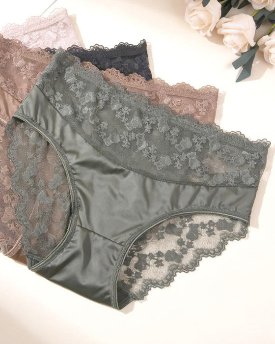 Culotte Uni Dentelle