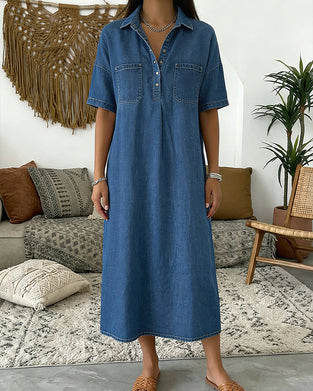 Robe À La Mode Loose Droite