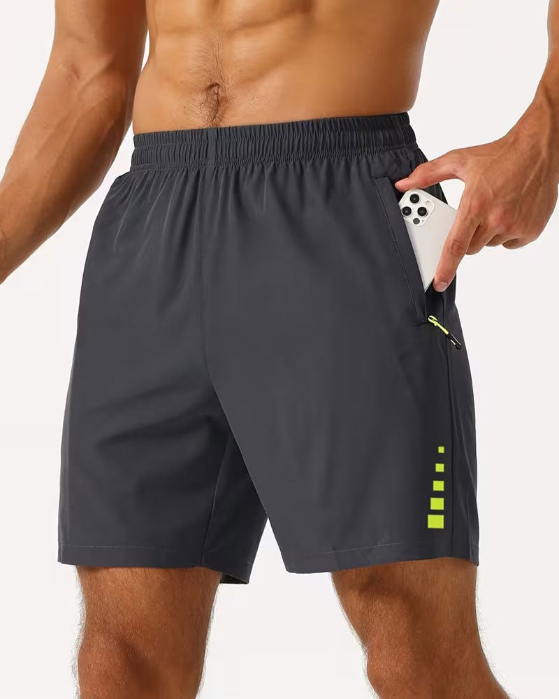 Short Homme Taille Élastique Décontracté