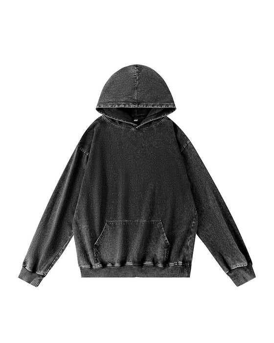 Hoodies Décontractés Unis Poche