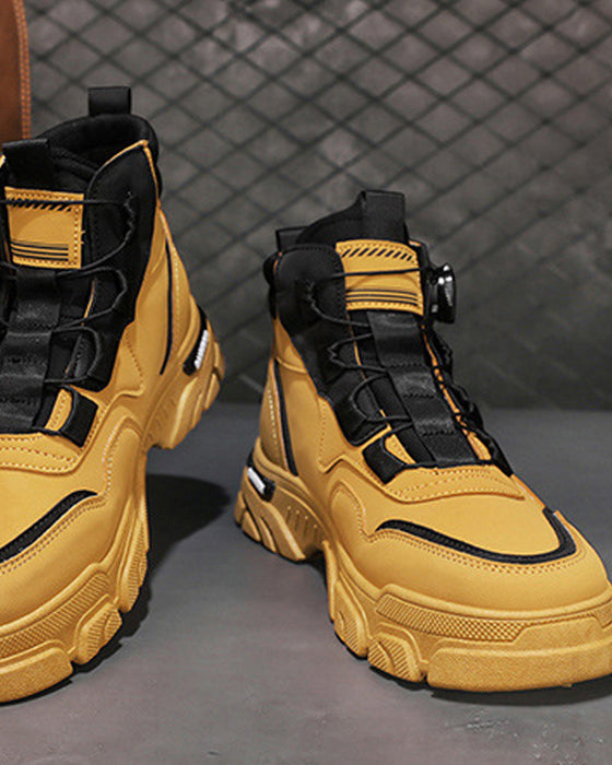 Chaussures Homme Outdoor Boucle Tournante Travail 🔄👞 – Imperméable 💦, Anti-dérapant 🚶‍♂️, Confortable , Respirant 🌬️