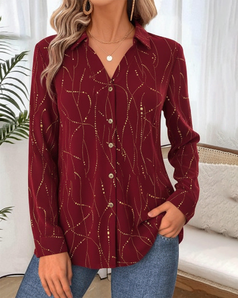 Top Avec Détail De Point De Couture, Coupe Large