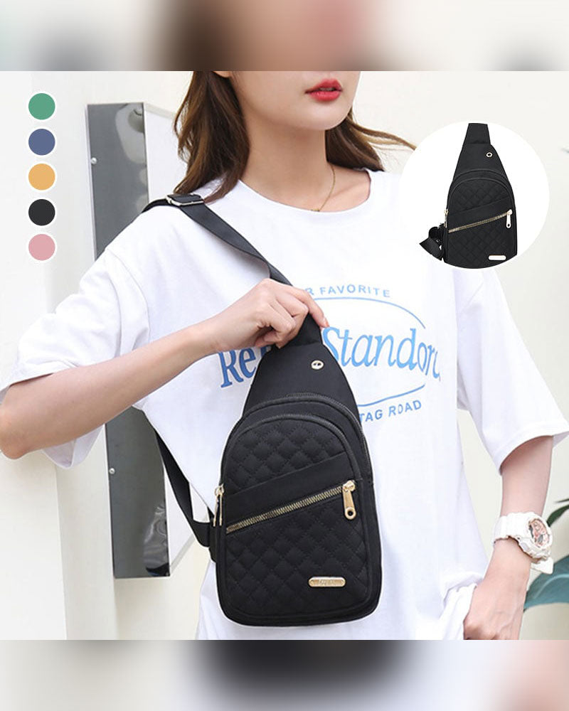 Sac Femme Mode Brodé Matelassé Poitrine