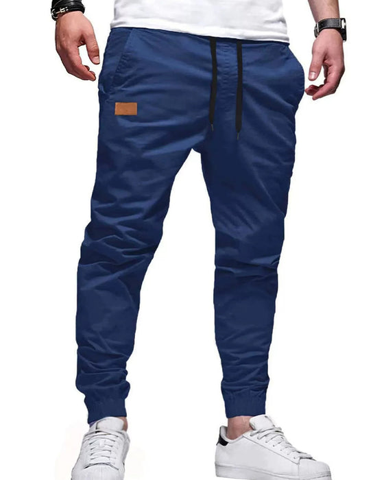 Pantalon De Survêtement Hommes Décontracté Jambe Droite Jogger