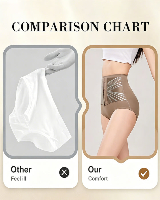 Lingerie Taille Haute Shapewear Affinant Les Fesses