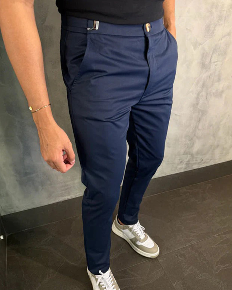 Pantalon Homme Stretch Ajusté