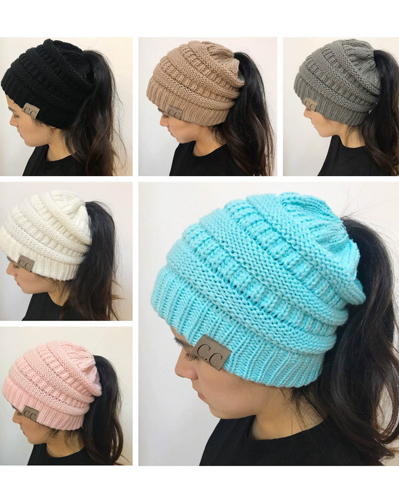 Bonnet Torsadé Chic Et Confortable Pour L’Automne Et L’Hiver