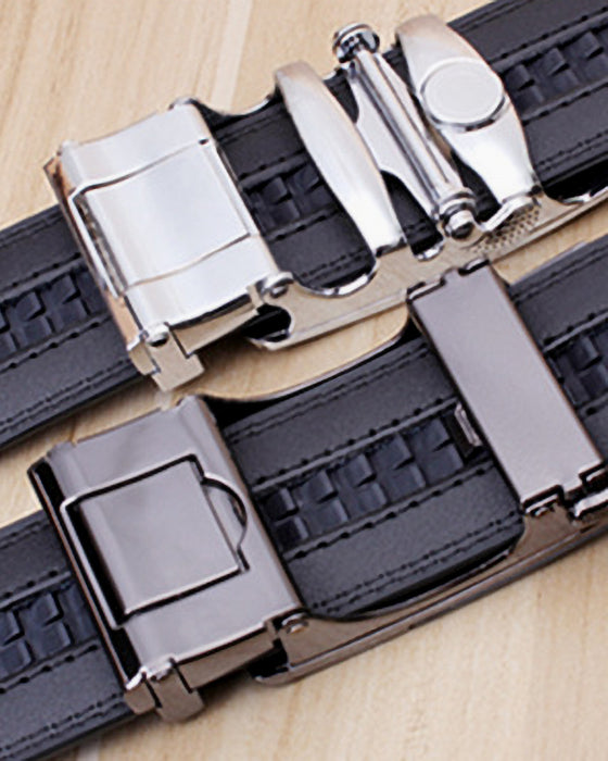 Hommes - Ceinture à boucle automatique business