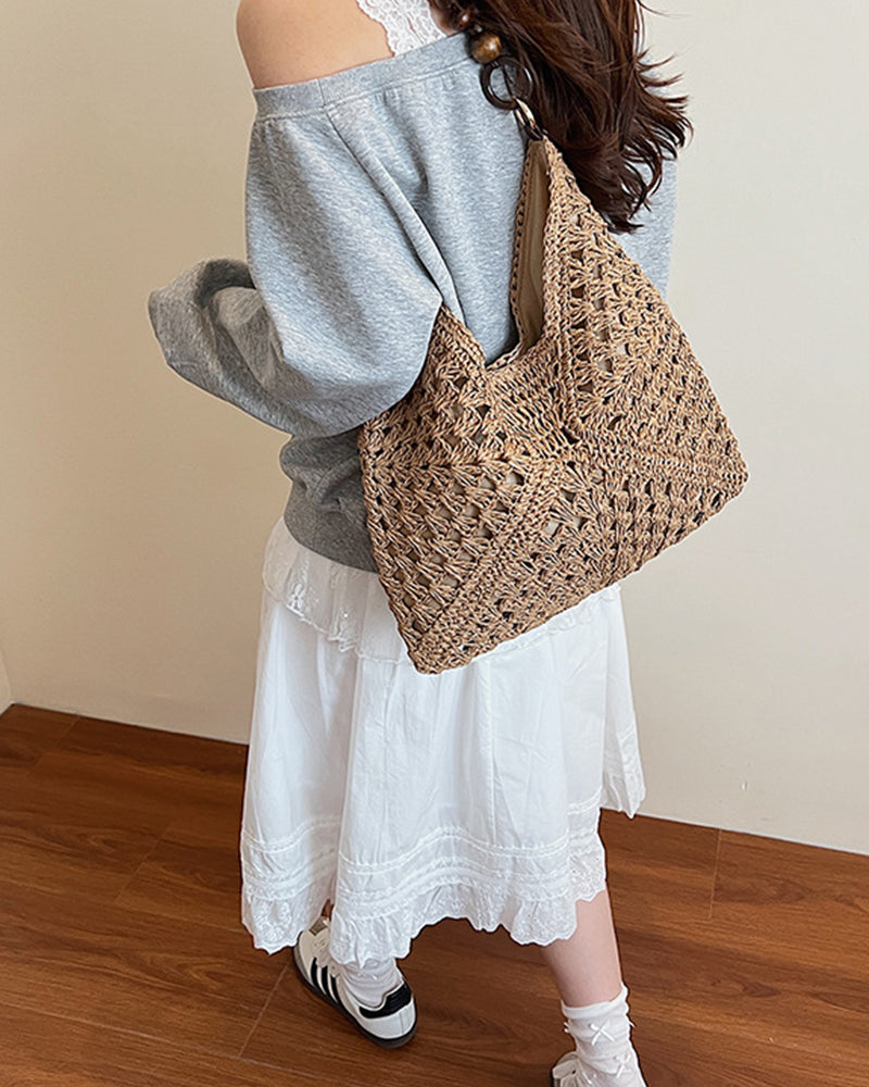 Sac Une Épaule Paille