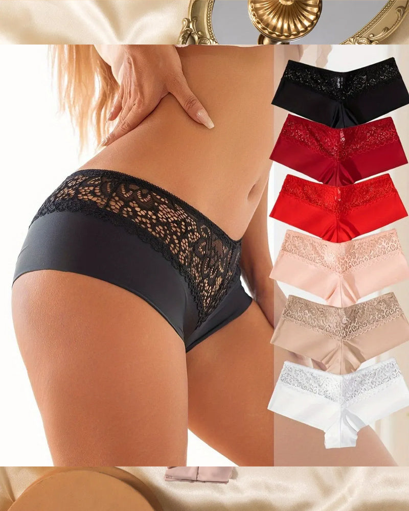 Lingerie Respirant Découpé Boxer Femme