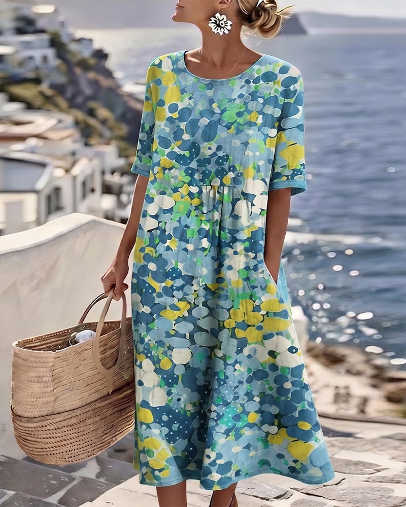 Robe Imprimée Loose