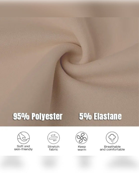 Robe Décontractée En Sweat À Manches Longues Avec Fermeture Éclair Et Fente