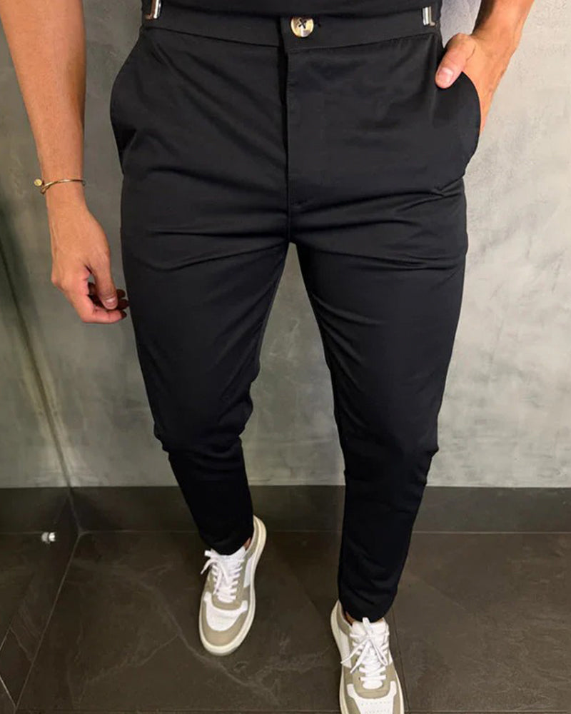 Pantalon Homme Stretch Ajusté