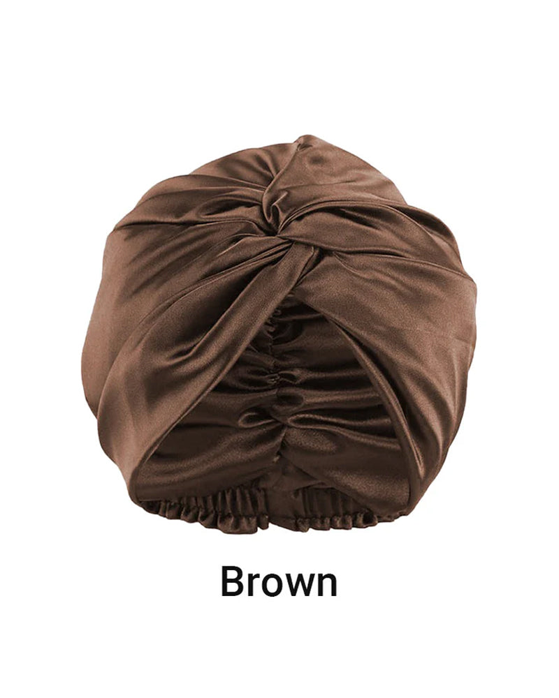 Bonnet Pour Cheveux Doux Et Extensible Style Torsadé