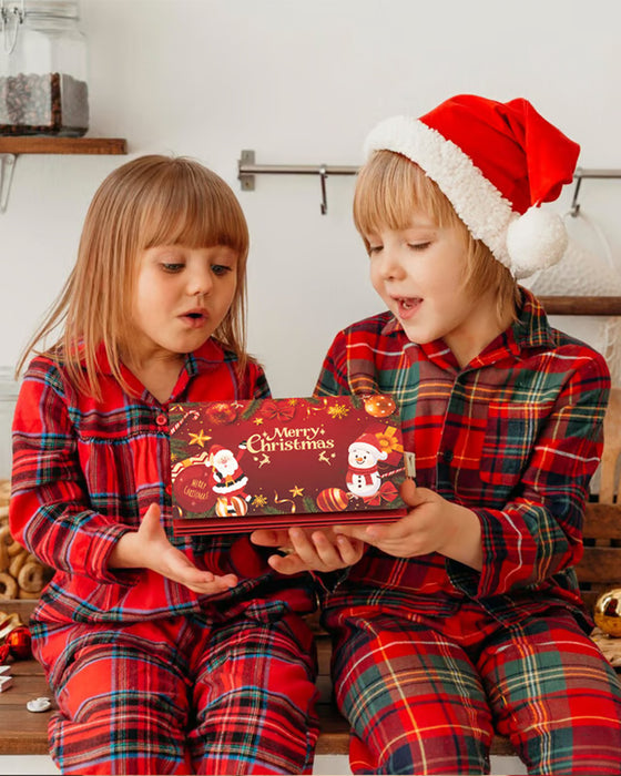 Enveloppe Cadeau Argent De Noël