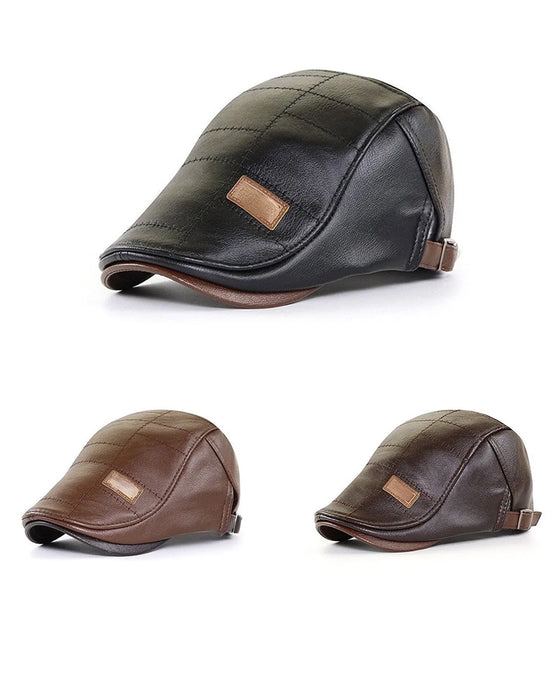 Béret Nouveau Mode Cuir