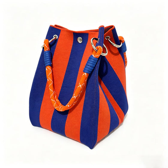 Sac Mini Tissé Seau Tote