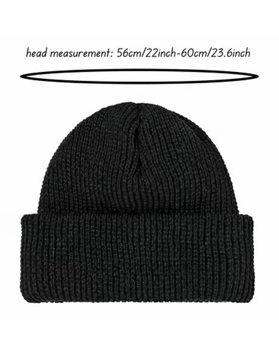 Bonnet Côtelé Tricoté Homme