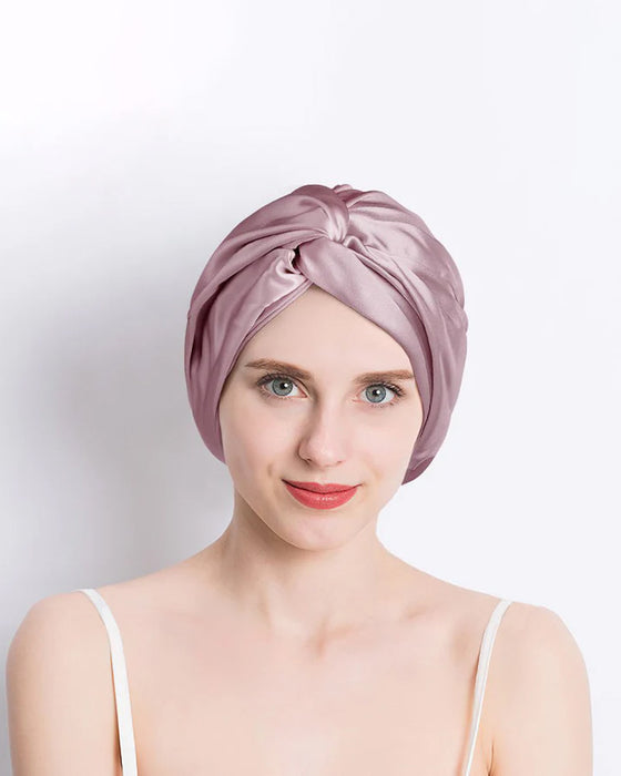 Bonnet Pour Cheveux Doux Et Extensible Style Torsadé