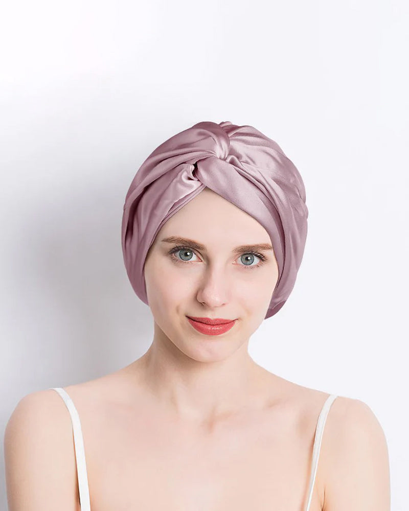 Bonnet Pour Cheveux Doux Et Extensible Style Torsadé