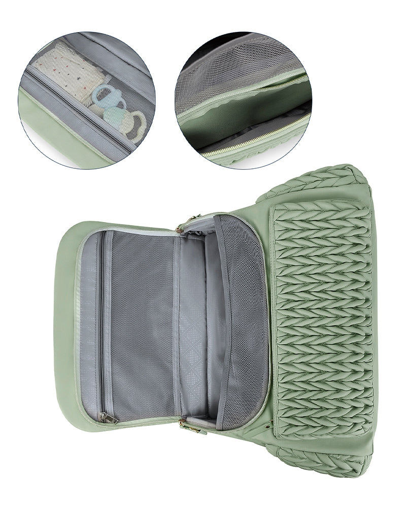 Sac Matelassé Double-Épaule Maman